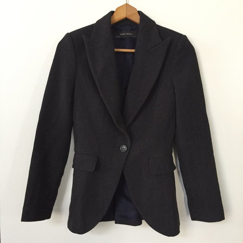 Zara Single Button Blazer - image 1